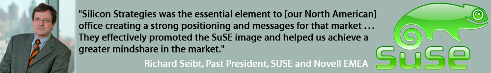 SuSE/Novell - a Silicon Strategies Marketing client
